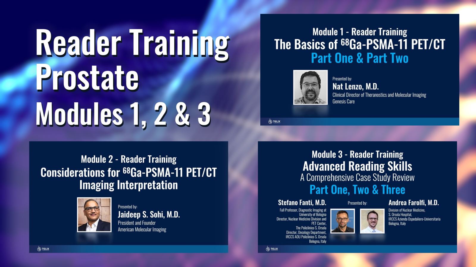 Reader Training Prostate - Modules 1, 2 and 3